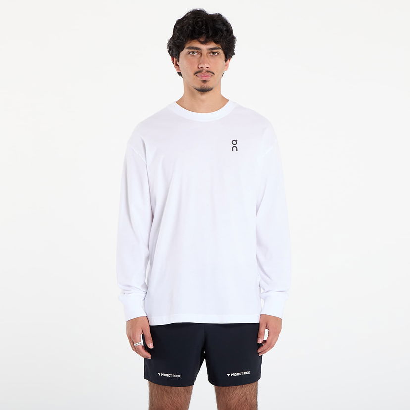 Majica kratkih rukava On Running Club Long Sleeve T-Shirt Bijela | 1ME30120069