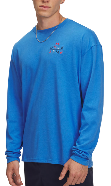 Majica kratkih rukava Under Armour MODERN SPORT Oversized Long-sleeve T-shirt Plava | 6004885-402, 0