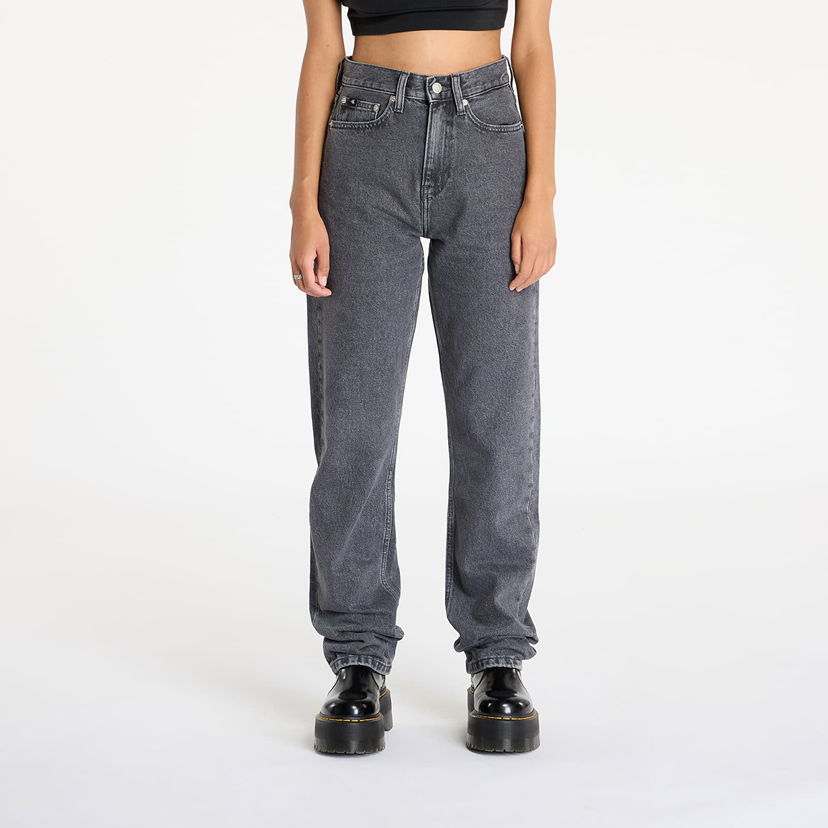 Jeans CALVIN KLEIN High Rise Straight Jeans Grey Siva | J20J223657 1BZ