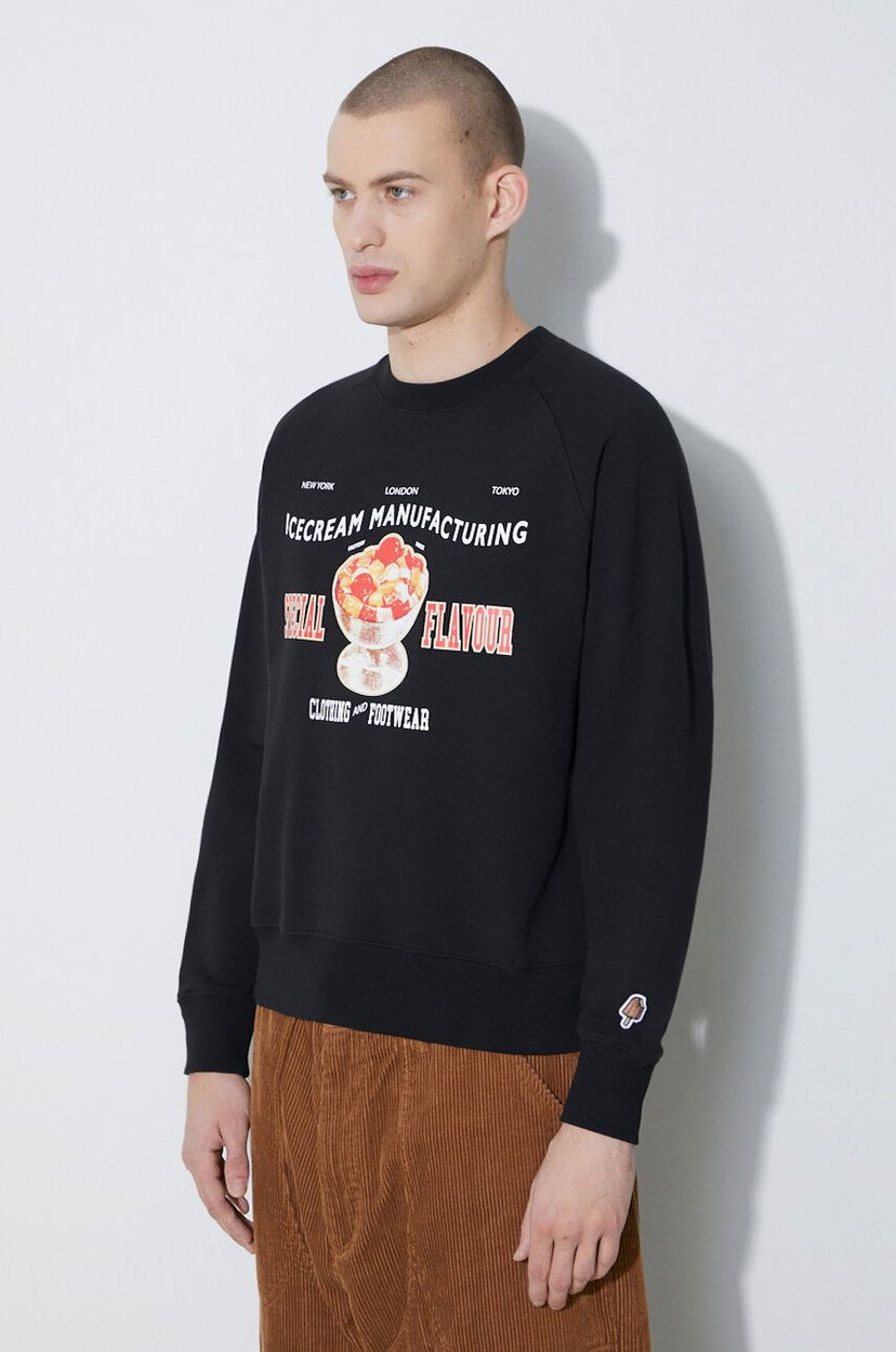 Džemper BBC IceCream Icecream Special Flavour Crewneck Sweatshirt Crna | IC24122