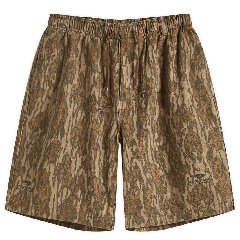 Kratke hlače thisisneverthat Thisisneverthat Camo Beach Shorts Smeđa | TN251WSOOS01-CAM