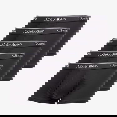 Bokserice CALVIN KLEIN Microfiber Stretch Low Rise Trunk 5-Pack Black Crna | LV00NB4412 UB1, 0