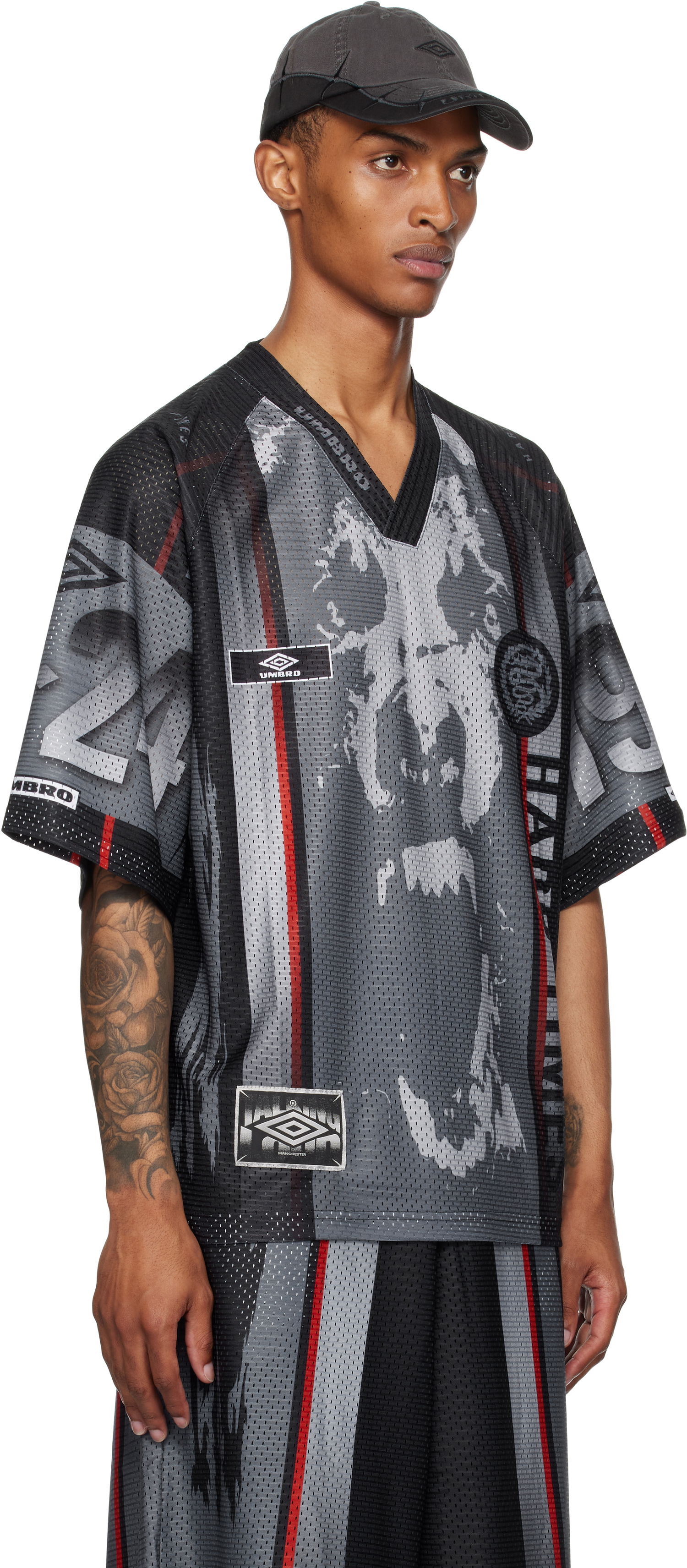 Dres Umbro Umbro 'Hard Times' Football Jersey Crna | UBMW0247FA164, 1