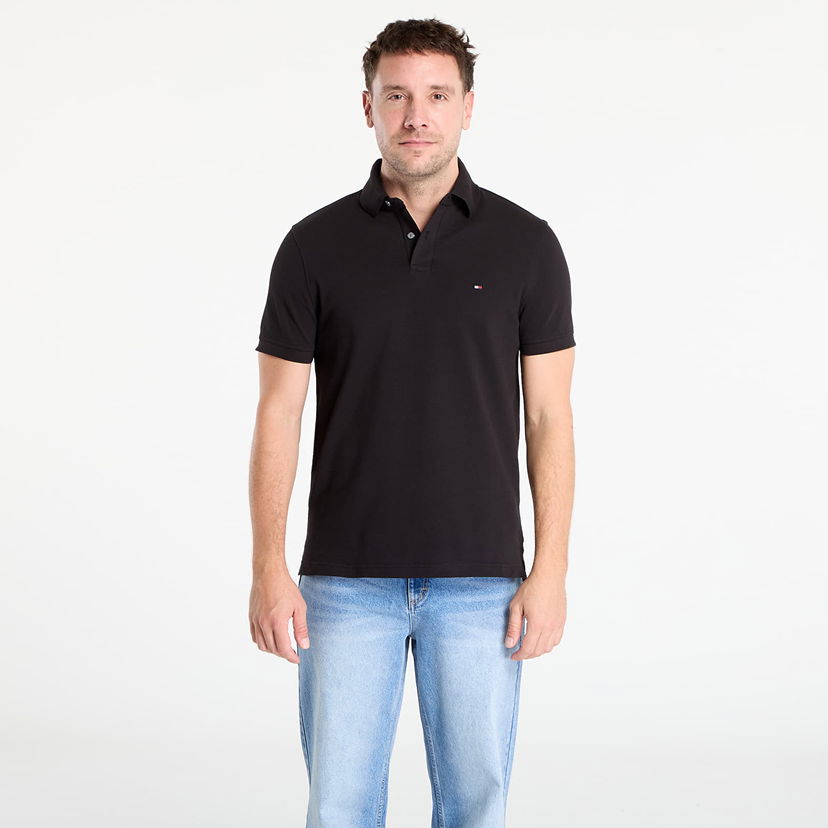 Polo majica Tommy Hilfiger Tommy Hilfiger 1985 Regular Polo Shirt Crna | MW0MW17770 BDS