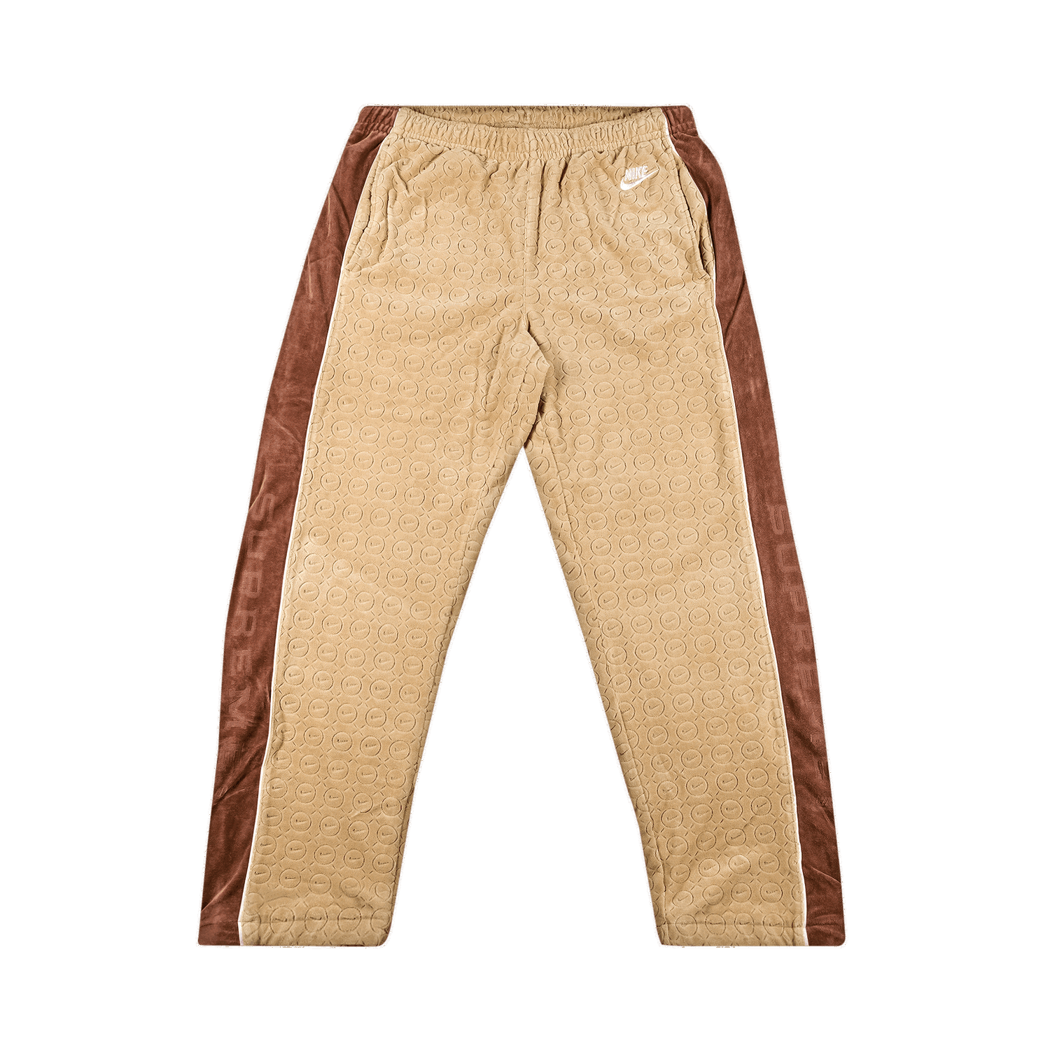 Hlače Supreme Nike x Velour Track Pant Bež | SS21P6 TAN, 0
