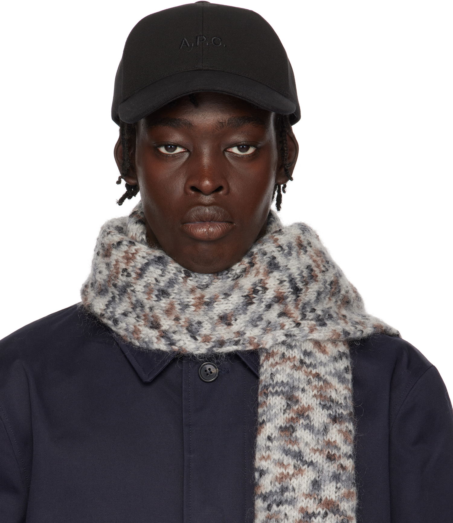 Kapa A.P.C. A.P.C. Charlie Baseball Cap Crna | COGYX-M24069, 0