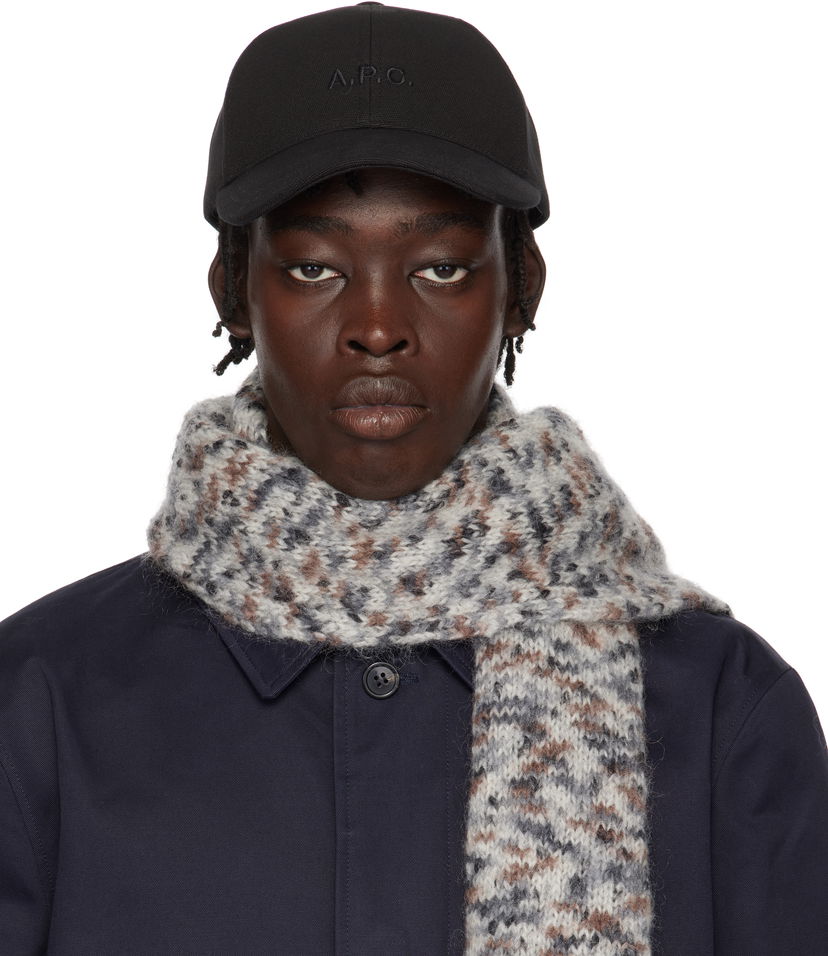 Kapa A.P.C. A.P.C. Charlie Baseball Cap Crna | COGYX-M24069