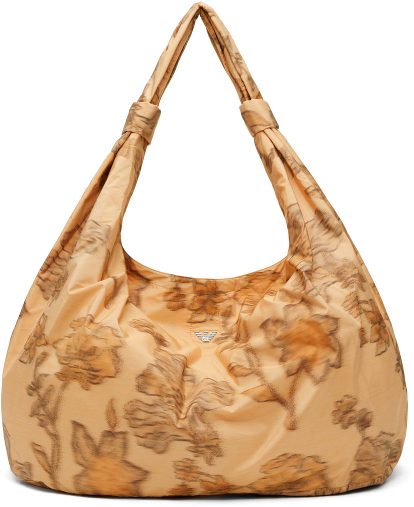 Ručna torbica OUR LEGACY Emporio Armani Jacquard Goccia Bag Bež | WS2258GO
