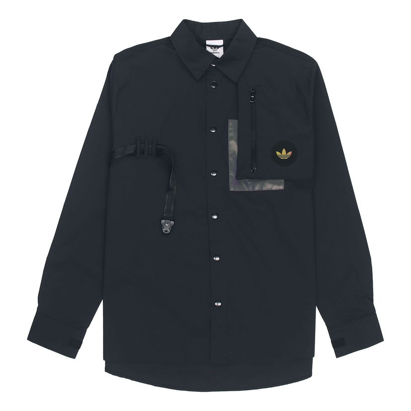 Košulja adidas Originals Originals Long Sleeve Shirt Crna | H58071