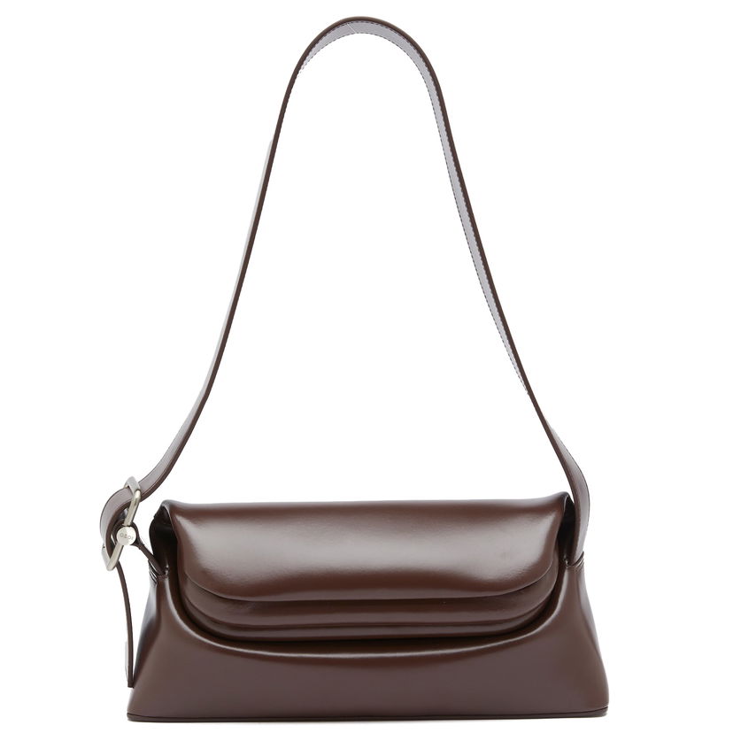 Torba za rame OSOI Leather Shoulder Bag Smeđa | 23SB010-16-04