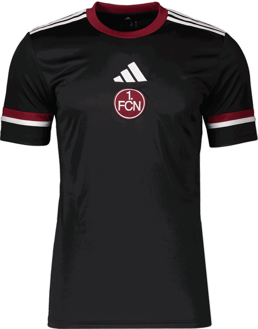 Majica kratkih rukava adidas Originals 1. FC Nürnberg Prematch T-Shirt 2025/26 Crna | 6fcnjd7459