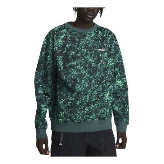 Džemper Nike ACG ACG Therma-FIT Printed Hoodie Zelena | DV9101-363