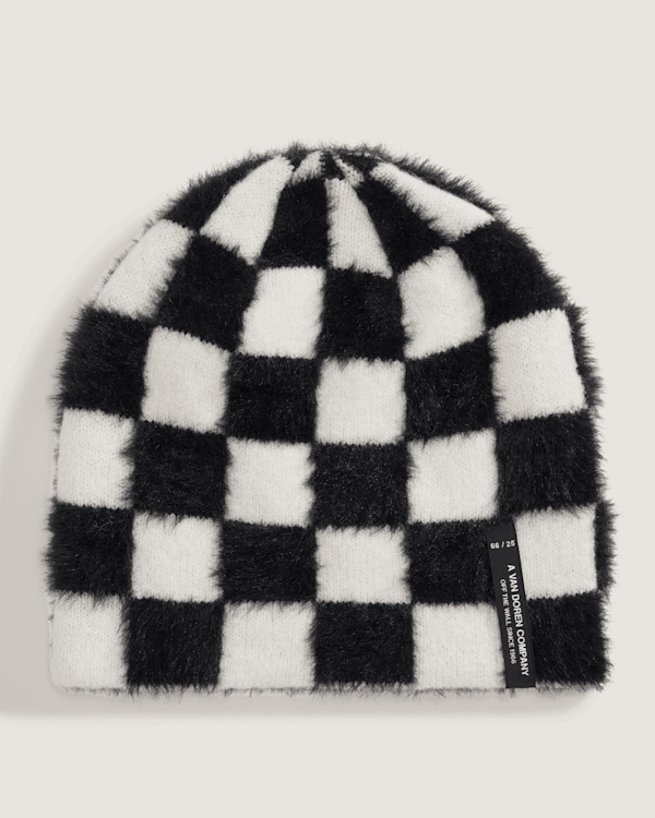 Kapica Vans Plaimor Fuzzy Checkerboard Beanie Višebojno | VN000QAVY28, 0