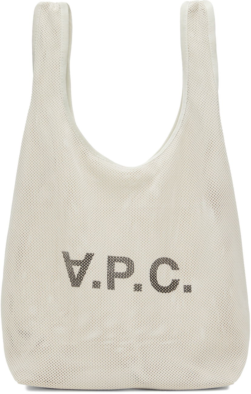 Tote bag A.P.C. Rebound Shopping Tote Bag Bijela | PSAEU-H61679