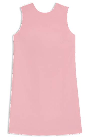 Haljina BOSS Sleeveless Shift Dress with Bow Detail Ružičasta | 50553125