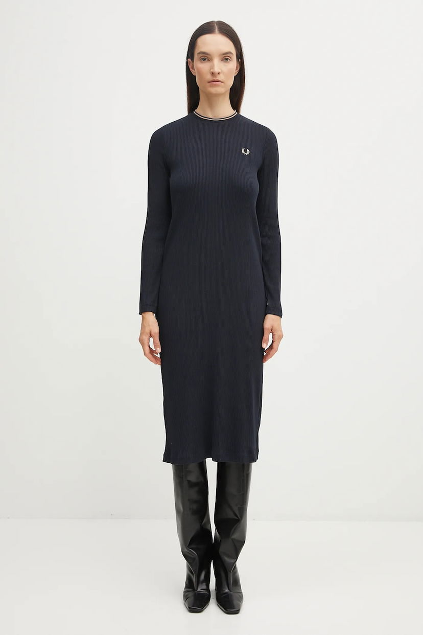 Haljina Fred Perry Fred Perry Mini Dress Tamnoplava | D1179