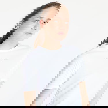 Crop top CALVIN KLEIN Calvin Klein Sport Short Sleeve Tee Bijela | LVGWS4K238 YAA, 4