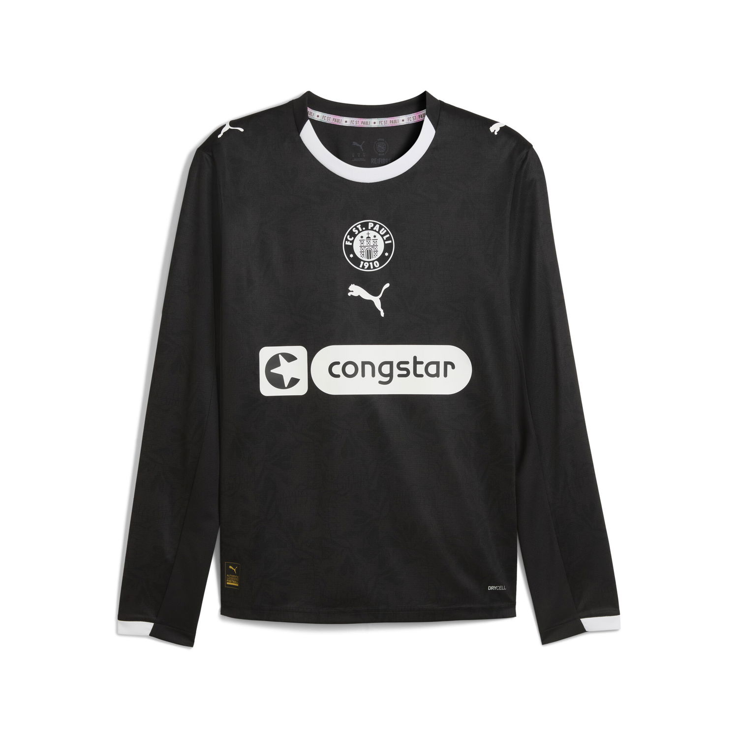 Dres Puma FC St. Pauli Third Replica Jersey Long Sleeve Crna | 783077_03, 0
