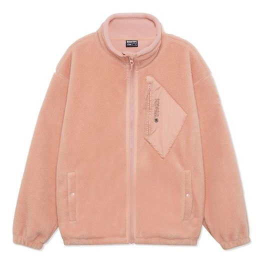 Bomber jakna Li-Ning BadFive Polar Fleece Jacket Ružičasta | AFDR729-2