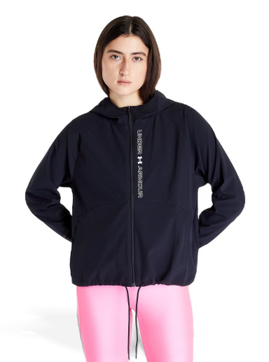 Vjetrovka Under Armour Woven FZ Crna | 1369889-002