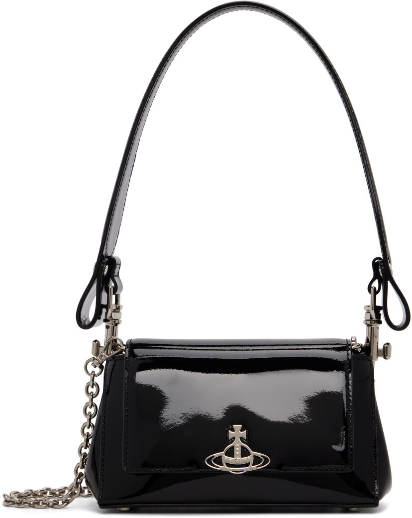 Torba za rame Vivienne Westwood Vivienne Westwood Small Hazel Shoulder Bag Crna | 46030001W-L00AU-