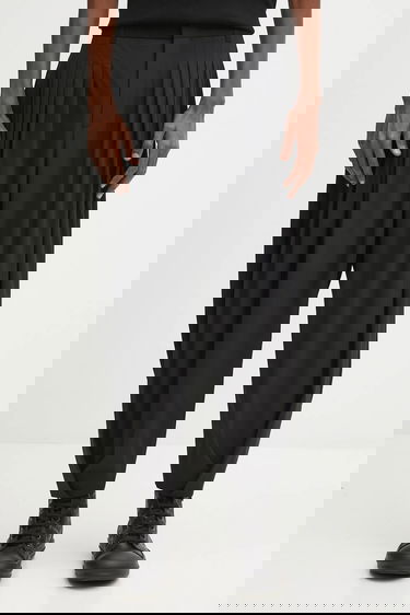 Hlače ADER ERROR Pleated Wide-Leg Slacks Crna | BO01FWSA0206BK, 0