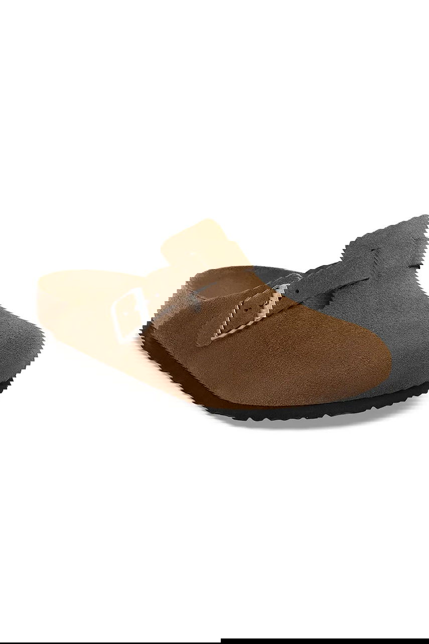 Tenisice i cipele Birkenstock Birkenstock Boston Suede Clogs Smeđa | 1030861, 1