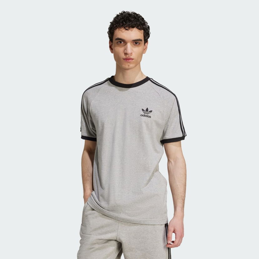 Majica kratkih rukava adidas Performance Adicolor Classics 3-Stripes Tee Siva | JY1369