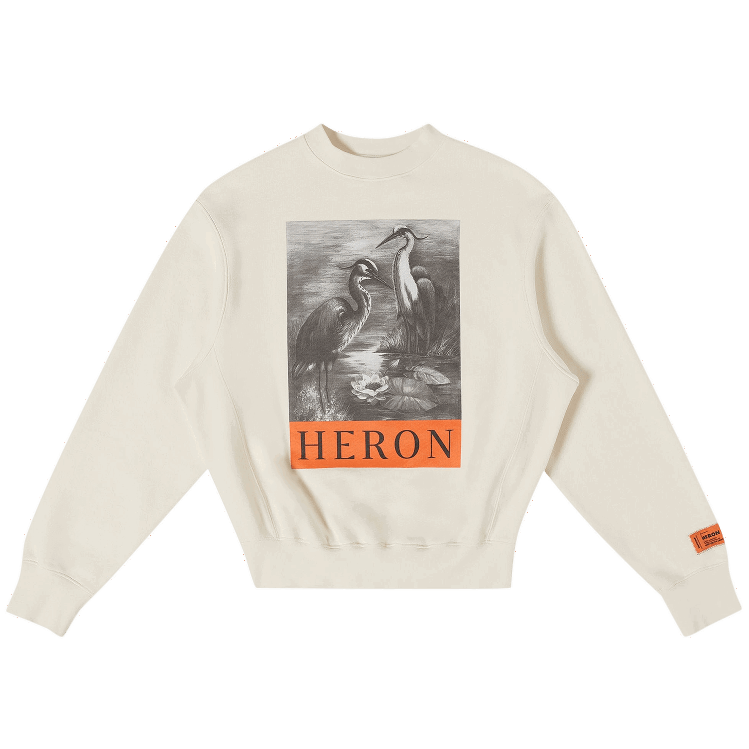Džemper HERON PRESTON NF Heron Crewneck Bijela | HWBA014C99JER0030110, 0