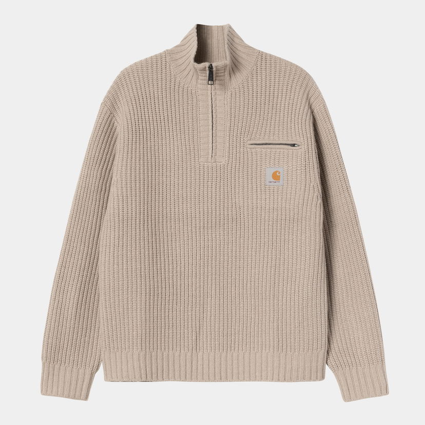 Džemper Carhartt WIP Carhartt WIP Detroit Half Zip Sweater Bež | I035398_8