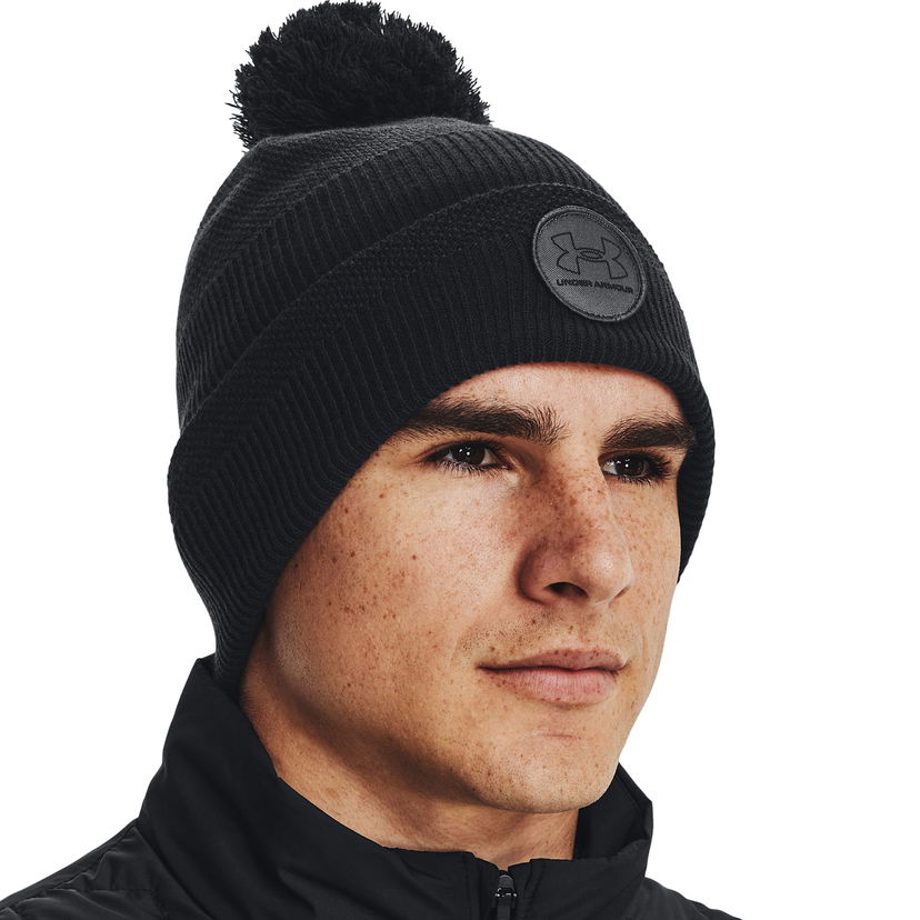 Kapica Under Armour Pom Beanie Crna | 1373107-001