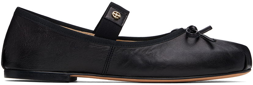 Tenisice i cipele Anine Bing Anine Bing Jolie Ballerina Flats Crna | A-14-0214-000