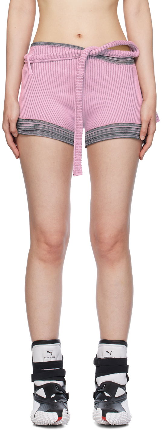 Kratke hlače Ottolinger Ottolinger Knit Shorts Ružičasta | 708501