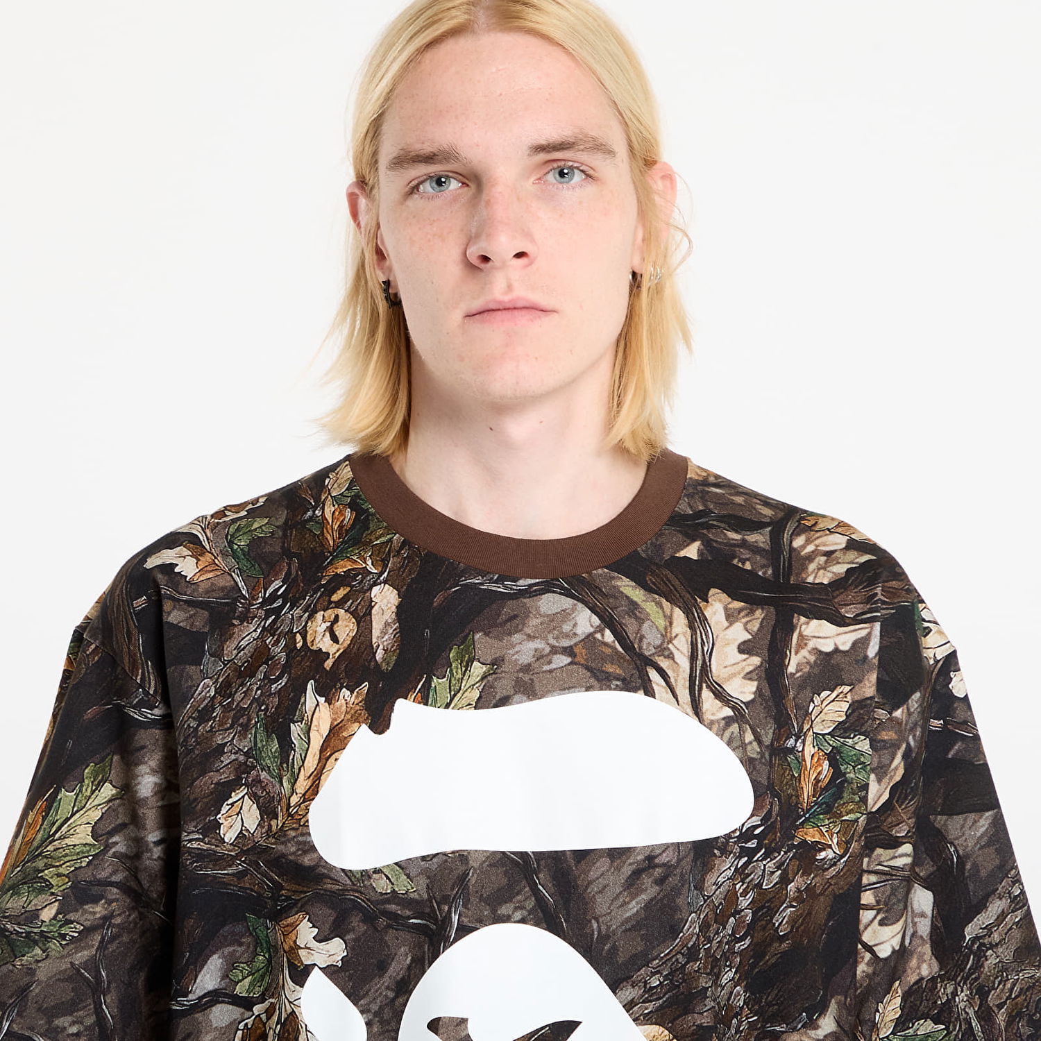 Majica kratkih rukava BAPE Tree Edge Camo Ape Face Relaxed Fit T-Shirt Višebojno | 001CSL801012MBRW, 1