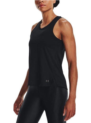 Majica bez rukava Under Armour Iso-Chill Laser Tank Top Crna | 1376811-001