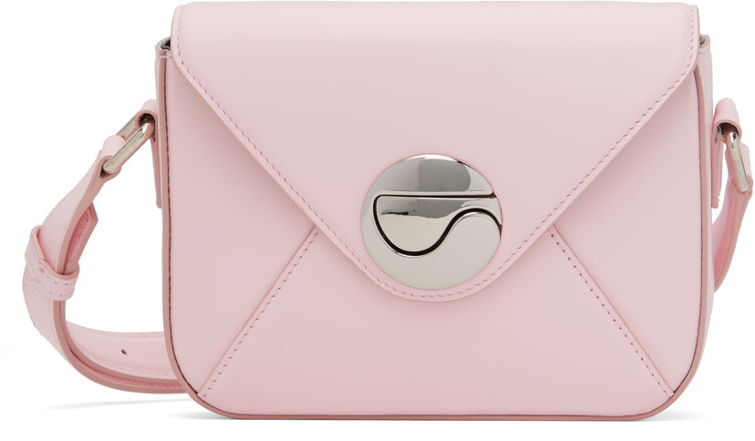 Torba za rame Coperni Coperni Mini Mail Box Bag Ružičasta | COPBA89F6004