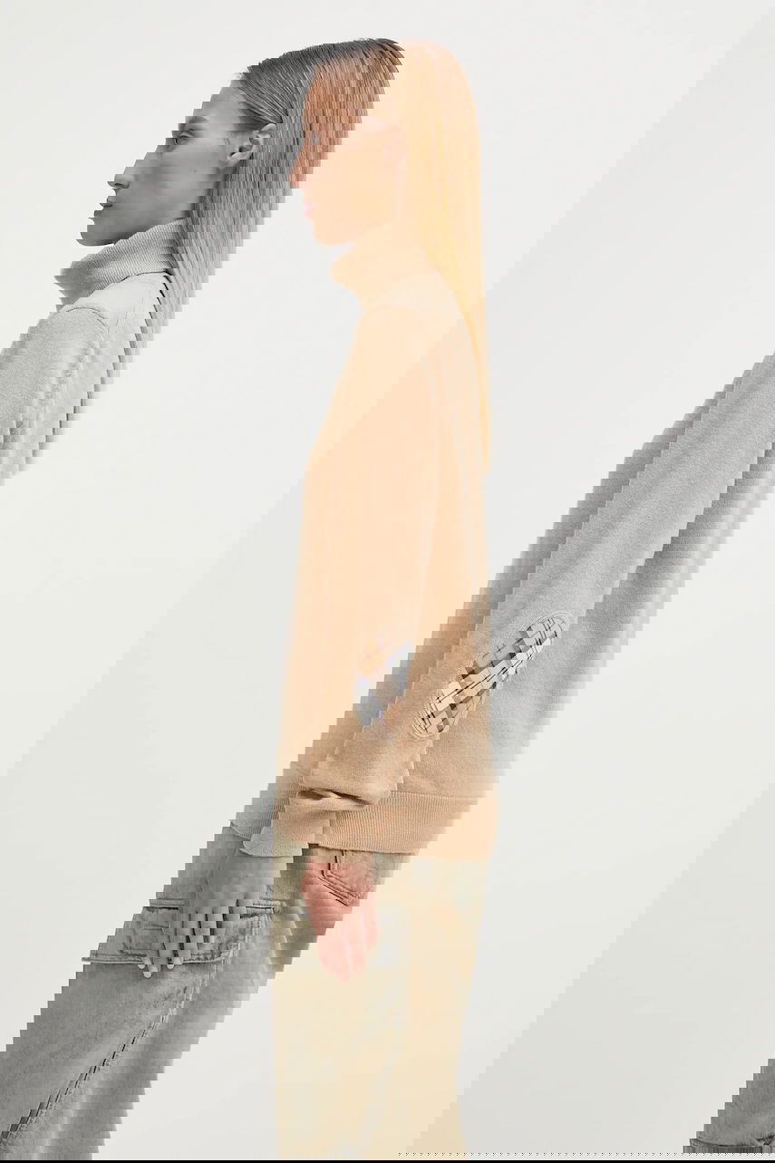 Džemper Barbour Barbour Pendle Roll Collar Knitted Jumper Bež | LKN1077BE12, 1