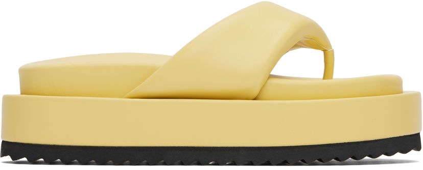 Odjeća STAND STUDIO Stand Studio Eden Platform Flip-Flops Žuta | 66467-8250