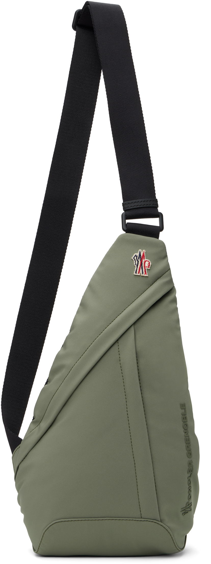 Torba oko struka Moncler Moncler Grenoble Water-Repellent Crossbody Backpack Zelena | K10975L00003M6708