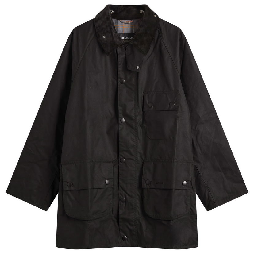 Jakna Barbour Solway Wax Jacket Size 38 Crna | MWX2498BK71