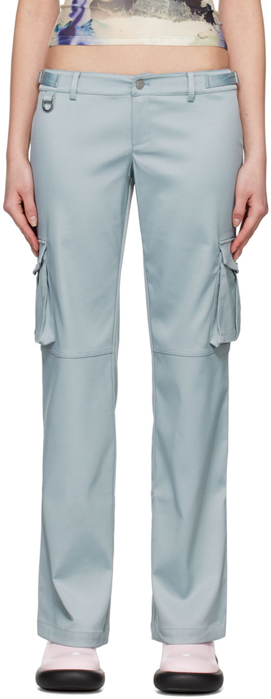 Cargo hlače Miaou Miaou Elias Cargo Trousers Plava | 1034GABARO