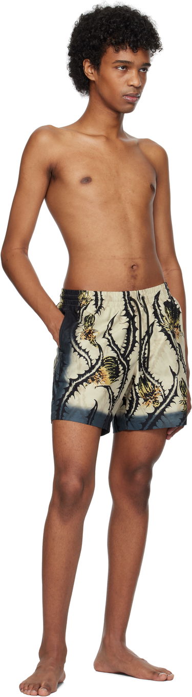 Kupaći kostimi Dries Van Noten Dries Van Noten Printed Swim Shorts Bež | 251-022500-1436, 3