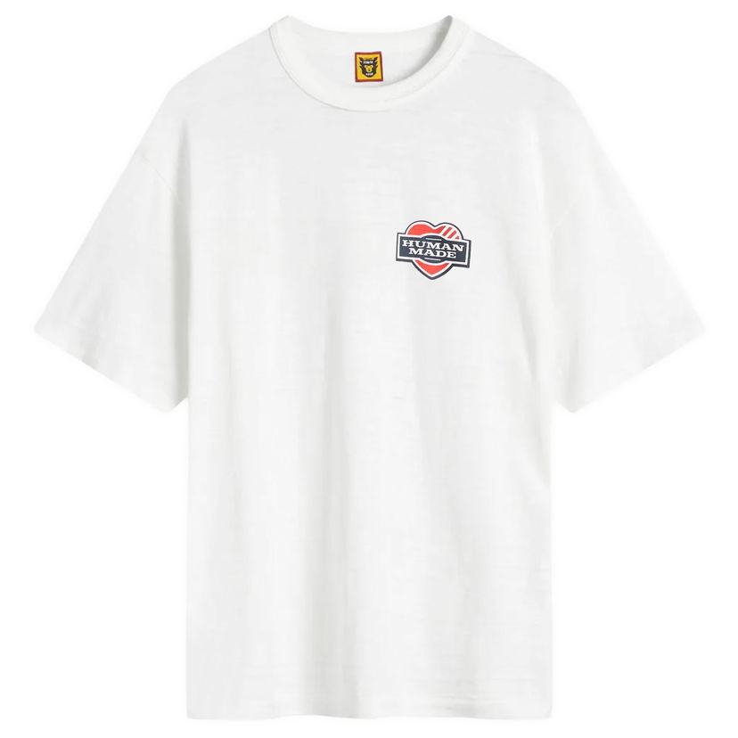 Majica kratkih rukava Human Made Human Made Heart Stamp T-Shirt, Size Large Bijela | HM30TE012-WHT