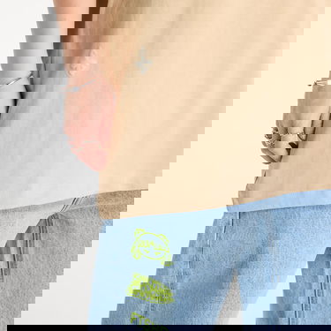 Majica kratkih rukava Footshop Spiritual Gangster Graphic Print T-Shirt Bež | FTSHP_387, 5