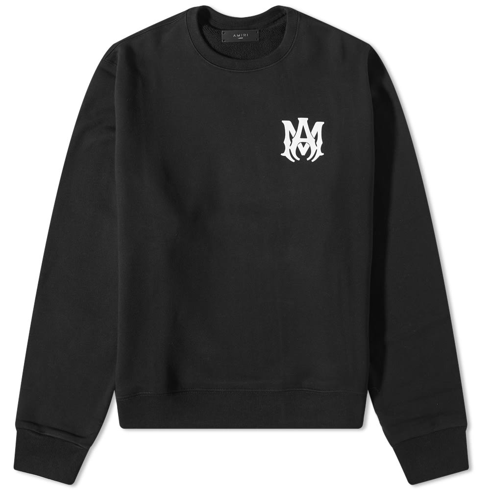 Džemper AMIRI MA Core Logo Crewneck Crna | PXMJL005-001, 0