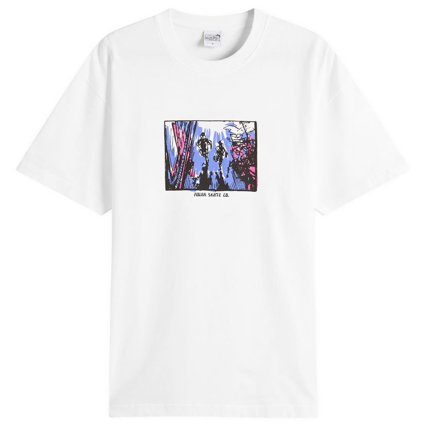 Majica kratkih rukava Polar Skate Co. Running T-Shirt by Polar Skate Co., Size Large Bijela | PSC-SU25-29-WHT