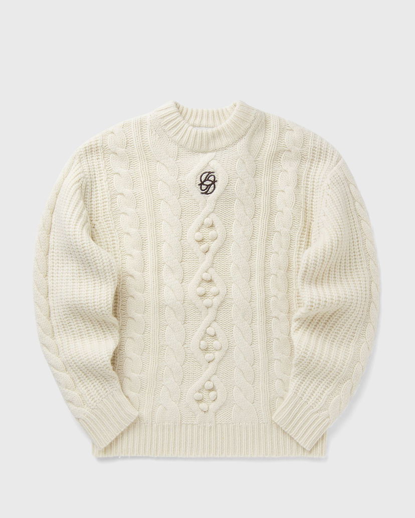 Džemper Drôle de Monsieur Maille Torsade Sweater Bijela | I-PO183-WO018-OW