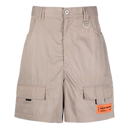 Kratke hlače HERON PRESTON Heron Preston SS21 Spray Cotton Cargo Shorts Bež | HMCB005R21FAB0016100, 0
