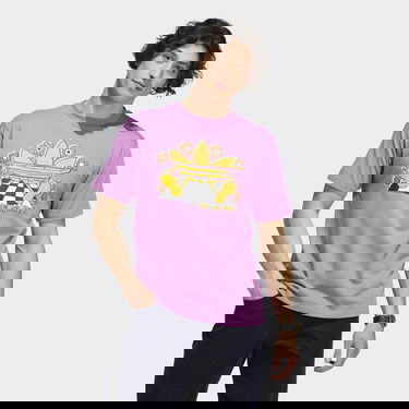 Majica kratkih rukava adidas Originals Cartoon Trefoil T-shirt Ružičasta | HP1019, 6