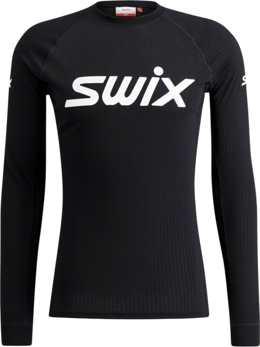 Majica kratkih rukava SWIX RaceX Classic Long-sleeved Technical Top Crna | 10115-23-10120
